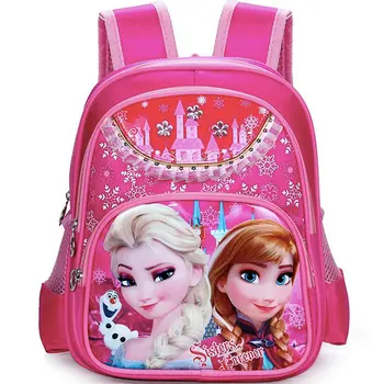 Hot girls cartoon princess Elsa Anna schoolbag kids lovely printed backpacks children's fashion quality student bags
Hot girls cartoon princess Elsa Anna schoolbag kids lovely printed backpacks children's fashion quality student bags