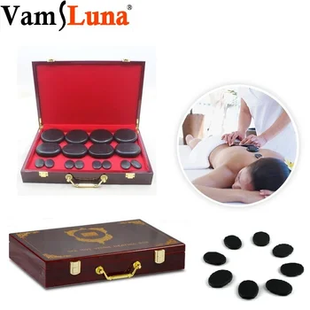 16PCS/Set Massage Stone Heater Kit - Hot Spa Rock Basalt Stone With Heater Box Professional Portable for Heat Retention
16PCS/Set Massage Stone Heater Kit - Hot Spa Rock Basalt Stone With Heater Box Professional Portable for Heat Retention