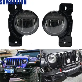 Halo White Blue Green Amber Angel Eyes LED 4" Inch Fog Light Lamp For 2018 2019 Jeep Wrangler JL Black LED Passing Fog Lights
Halo White Blue Green Amber Angel Eyes LED 4" Inch Fog Light Lamp For 2018 2019 Jeep Wrangler JL Black LED Passing Fog Lights