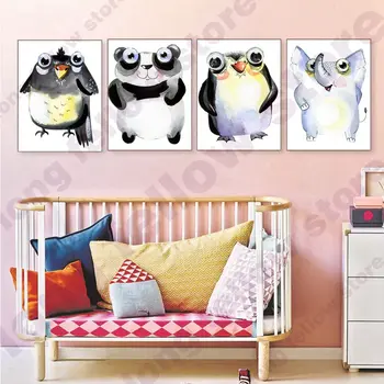 Fat Cute Gouache Cartoon Giclee Print Elephant Penguin Panda Swallow Abstract Artwork for Baby Room Home Wall Decor Dropshipping 
Fat Cute Gouache Cartoon Giclee Print Elephant Penguin Panda Swallow Abstract Artwork for Baby Room Home Wall Decor Dropshipping