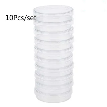 Affordable 10 pcs 60mm x 15mm polystyrene sterilized Petri dishes with lids Clear
Affordable 10 pcs 60mm x 15mm polystyrene sterilized Petri dishes with lids Clear