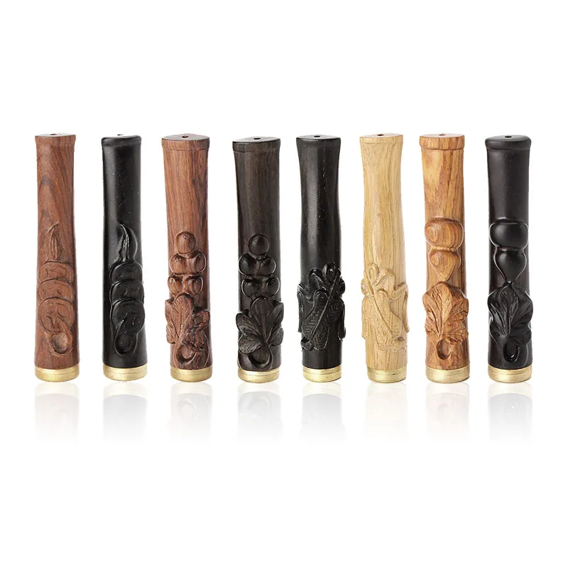 1pc Vintage Wood Carved Pipes Herb Tobacco Smoking Cigarette Holder Mini Mouthpiece Gadgets As Men Gifts bd0015-bd0018
1pc Vintage Wood Carved Pipes Herb Tobacco Smoking Cigarette Holder Mini Mouthpiece Gadgets As Men Gifts bd0015-bd0018