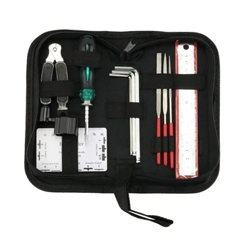 Guitar Tools Kit Musician's Repair Maintenance Accessories Set for Guitar Ukulele Bass Mandolin Banjo
Guitar Tools Kit Musician's Repair Maintenance Accessories Set for Guitar Ukulele Bass Mandolin Banjo