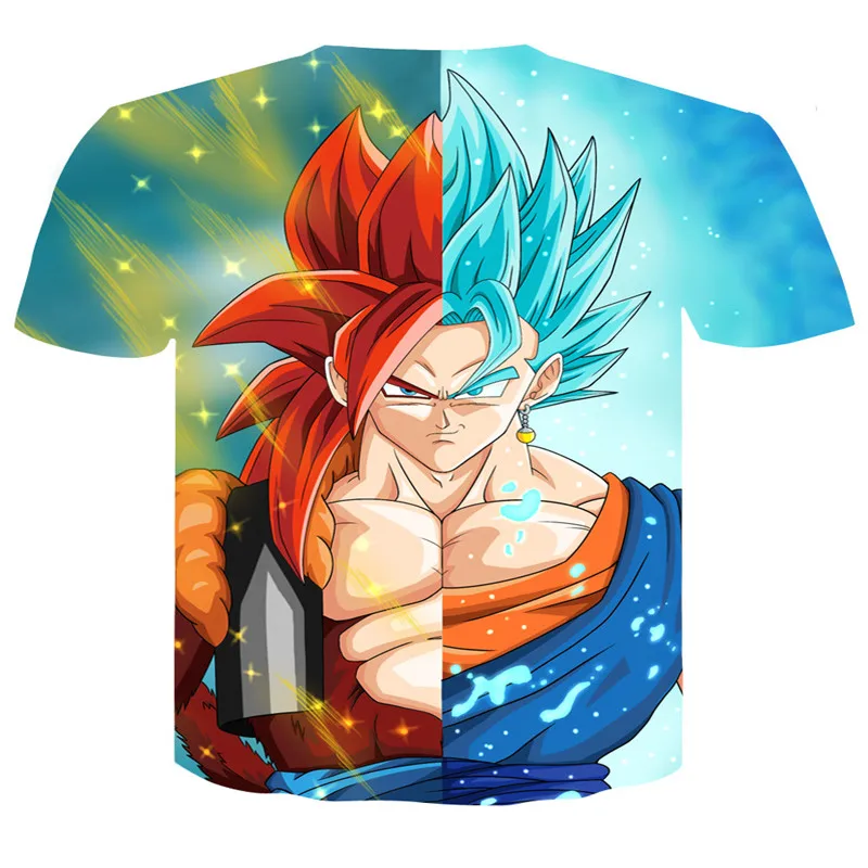 GOTEN GOKU POCKET MENS T-SHIRT DRAGON BALL SUPER SAIYAN Z ANIME GIFT COLOUR