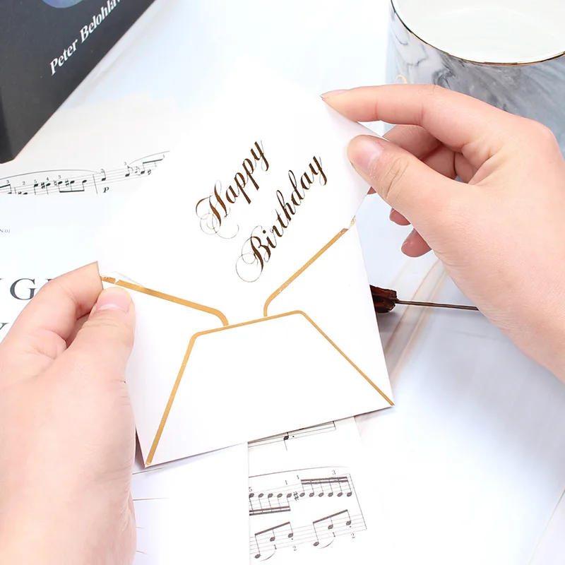 Simple Bronzing Wording Small Card Thank You Postcard Gift Card with Envelope 5pcs/lot for Wedding Party Event Invite AQ099
Simple Bronzing Wording Small Card Thank You Postcard Gift Card with Envelope 5pcs/lot for Wedding Party Event Invite AQ099