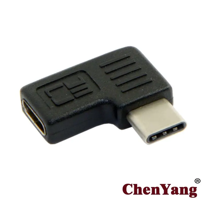 Chenyang-Cable 90 Degree Right & Left Angled USB 3.1 Type-C Male to Female Extension Adapter for Laptop & Tablet & Mobile Phone
Chenyang-Cable 90 Degree Right & Left Angled USB 3.1 Type-C Male to Female Extension Adapter for Laptop & Tablet & Mobile Phone