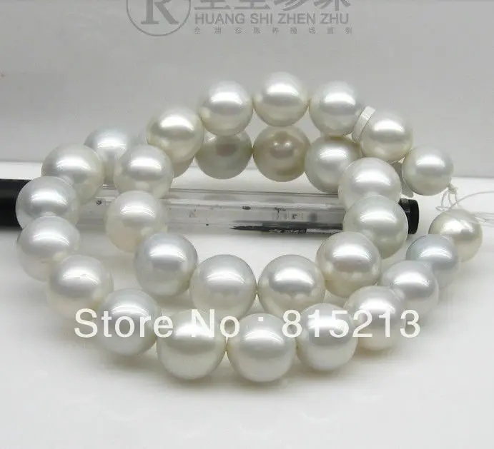 N1752 CLASSIC 10-11MM SOUTH SEA WHITE ROIND PEARL NECKLACE 18iMCH N Discount NEW
N1752 CLASSIC 10-11MM SOUTH SEA WHITE ROIND PEARL NECKLACE 18iMCH N Discount NEW