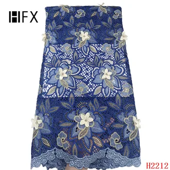 HFX African Lace Fabric 2020 Latest lace Nigeria Flowers Guipure Embroidery Dress Fabric Water Soluble Royal Blue Lace X2212
HFX African Lace Fabric 2020 Latest lace Nigeria Flowers Guipure Embroidery Dress Fabric Water Soluble Royal Blue Lace X2212