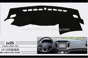 for Hyundai Creta ix25 2014 2015 2016 dashmats car-styling accessories dashboard cover
for Hyundai Creta ix25 2014 2015 2016 dashmats car-styling accessories dashboard cover