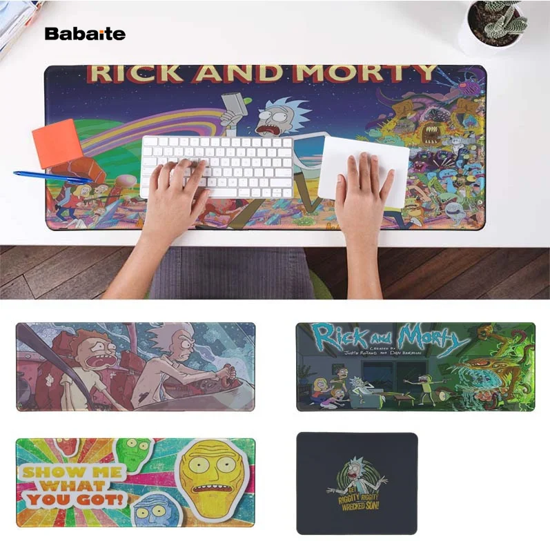 Babaite Personalized Cool Fashion Rick And Morty Office Mice Gamer Soft Mouse Pad Rubber PC Computer Gaming mousepad
Babaite Personalized Cool Fashion Rick And Morty Office Mice Gamer Soft Mouse Pad Rubber PC Computer Gaming mousepad