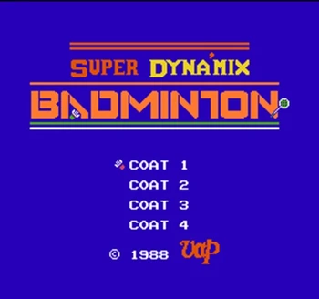 Super Dyna mix Badminton Region Free 60 Pin 8Bit Game Card For Subor Game Players
Super Dyna mix Badminton Region Free 60 Pin 8Bit Game Card For Subor Game Players