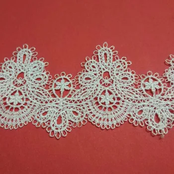 15Yards Embroidery Lace 6cm Width White Embroidered Polyester Lace for Clothes Home Textiles Apparel Sewing Lace Fabric 
15Yards Embroidery Lace 6cm Width White Embroidered Polyester Lace for Clothes Home Textiles Apparel Sewing Lace Fabric