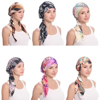 Muslim Women Beanie Turban Hat Head Scarf Stretchy Wrap Bandana Hijab Cap Hair Loss Flower Print Cancer Chemo Cap Indian Fashion
Muslim Women Beanie Turban Hat Head Scarf Stretchy Wrap Bandana Hijab Cap Hair Loss Flower Print Cancer Chemo Cap Indian Fashion