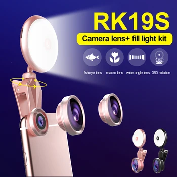 Universal LED Selfie Flash Light Beauty Artifact 9 levels Fill light adjustment with Fisheye Lens Wide Angle Lens Macro Lens
Universal LED Selfie Flash Light Beauty Artifact 9 levels Fill light adjustment with Fisheye Lens Wide Angle Lens Macro Lens