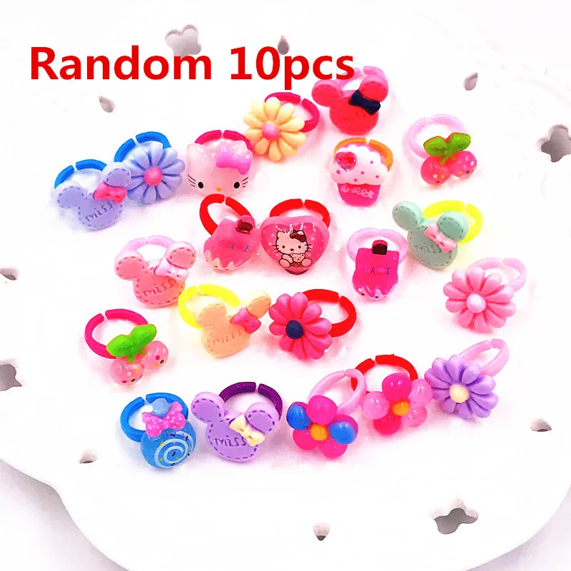 Hot 10Pcs Baby Girls Mix Styles Kawaii Candy Color Flower Mickey Finger Jewelry Princess Rings Kids Rings Children Party Gift
Hot 10Pcs Baby Girls Mix Styles Kawaii Candy Color Flower Mickey Finger Jewelry Princess Rings Kids Rings Children Party Gift