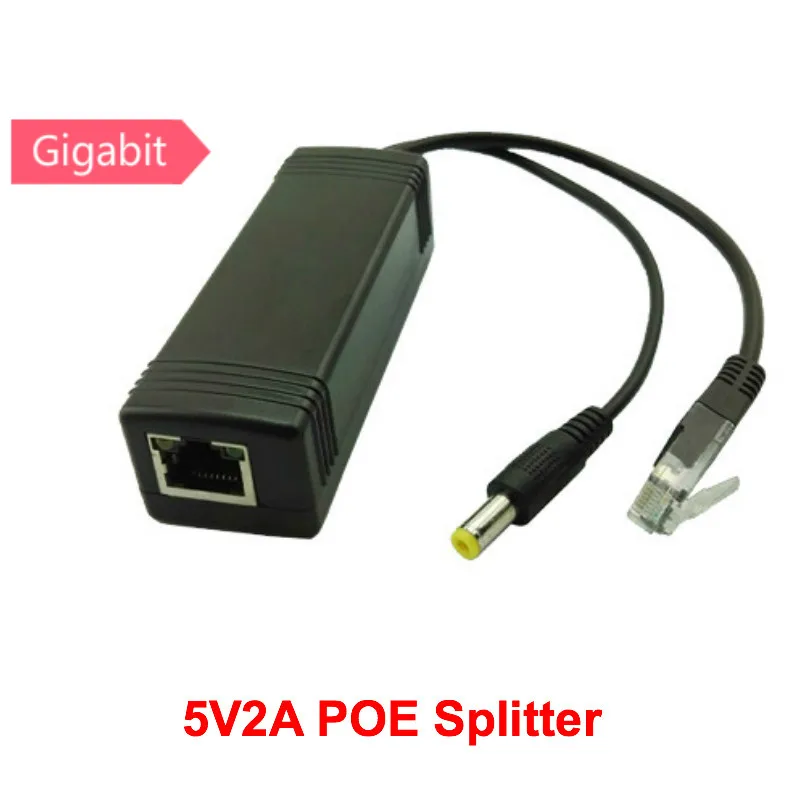 Lihmsek гигабитный POE сплиттер 5V 2A IEEE.802.af Стандартный Power over Ethernet 1000 Мбит/с для сетевых