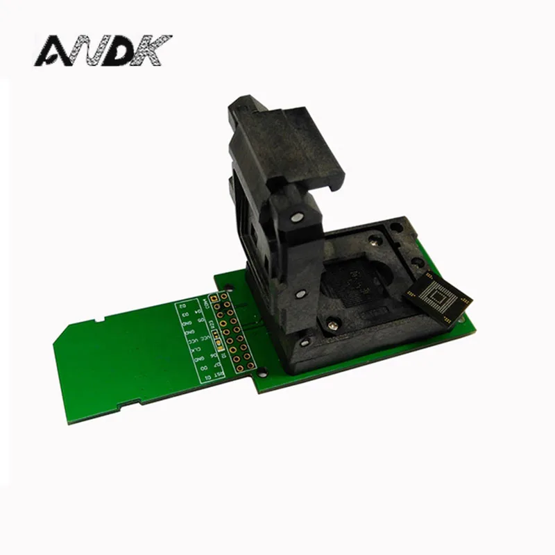 eMCP221 socket emcp221 chip Reader Clamshell Structure BGA221 Chip socket data recovery date backup Android repair
eMCP221 socket emcp221 chip Reader Clamshell Structure BGA221 Chip socket data recovery date backup Android repair