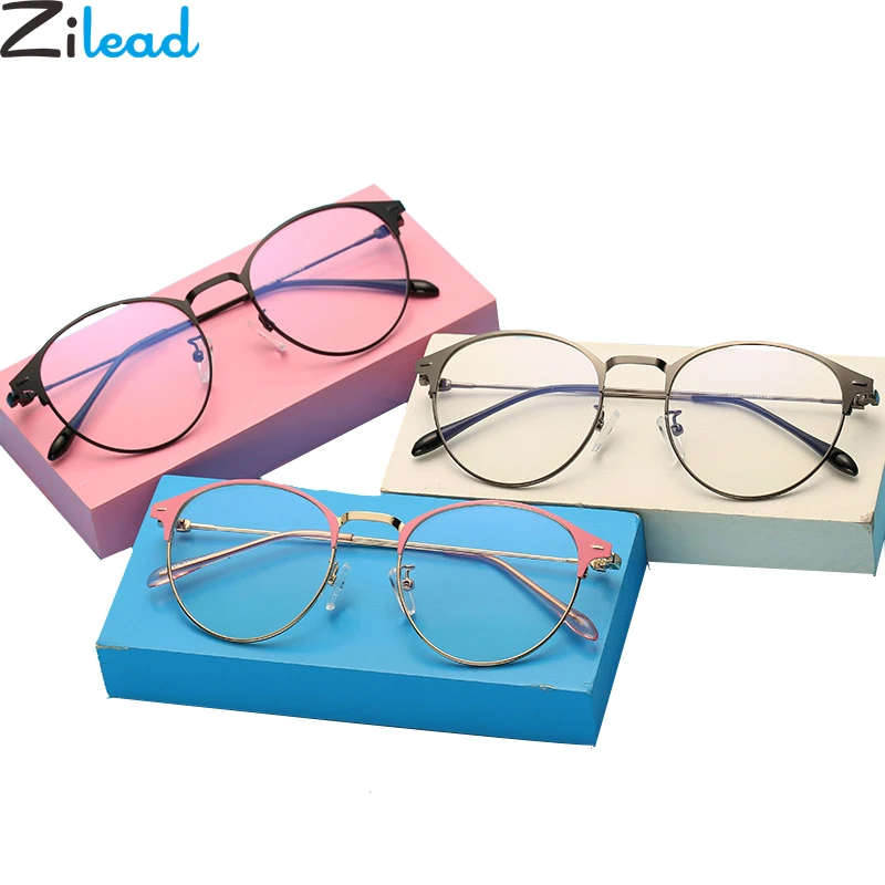 Zilead Metal Round Half Frame Woman&Men Clear Optical Spectacle Plain Eyeglasses Goggle For Boys&Girls Eyewear Unisex
Zilead Metal Round Half Frame Woman&Men Clear Optical Spectacle Plain Eyeglasses Goggle For Boys&Girls Eyewear Unisex