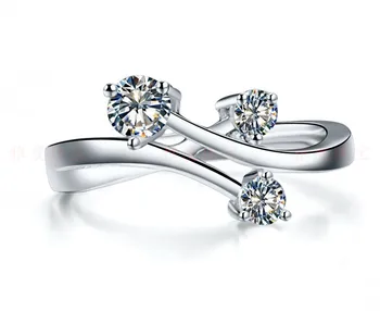 Dream Chaser 0.15Ct Diamond Female Ring 3 Prongs 3 Stones S925 Silver Female Ring Fulfilling Jewelry Gift for Her
Dream Chaser 0.15Ct Diamond Female Ring 3 Prongs 3 Stones S925 Silver Female Ring Fulfilling Jewelry Gift for Her
