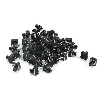 100Pcs Momentary Tact Tactile Push Button Switch 6x6x4.3/4.5/5/6/7/8/9/10/11/12mm 2-pin DIP
100Pcs Momentary Tact Tactile Push Button Switch 6x6x4.3/4.5/5/6/7/8/9/10/11/12mm 2-pin DIP