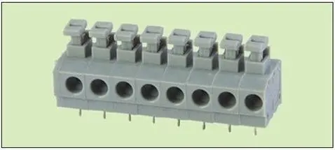 100 шт./лот KF235 7 5 мм 2P 3P шаг PCB пружинный соединитель клеммной колодки 250 В/10 А |