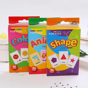 Early Education Card Game Animal/Colour/English Board Game Parent-child Interactive Children's Intelligence Card
Early Education Card Game Animal/Colour/English Board Game Parent-child Interactive Children's Intelligence Card