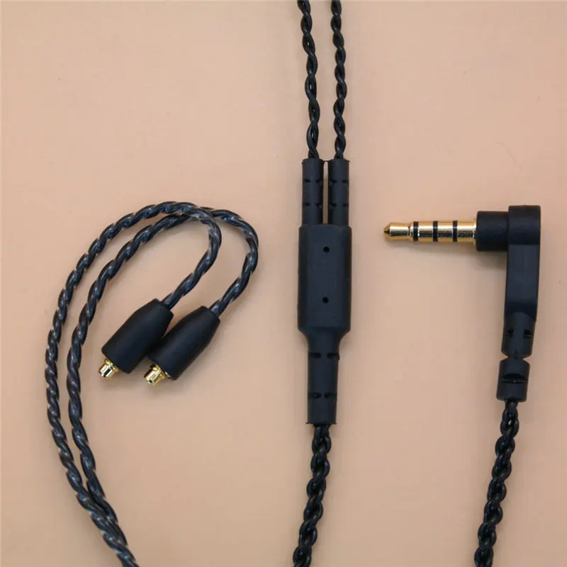 Upgrade Silver Plated 3.5MM 1.25M Replcement Cable 14-Core for UE Shure 215 315 535 Earphone Cable
Upgrade Silver Plated 3.5MM 1.25M Replcement Cable 14-Core for UE Shure 215 315 535 Earphone Cable