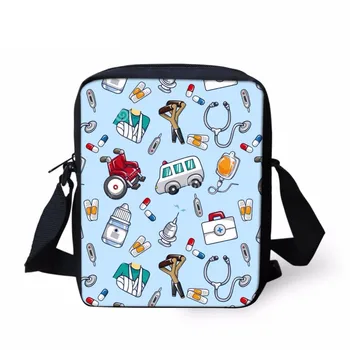 Funny Cartoon Nurse Pattern Woman Mini Crossbody Bags Brand Design Female Messenger Bags Casual Travel Shoulder Bag Sumka
Funny Cartoon Nurse Pattern Woman Mini Crossbody Bags Brand Design Female Messenger Bags Casual Travel Shoulder Bag Sumka