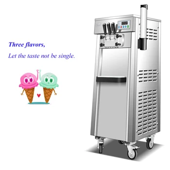 CE certified ice cream machine sells three flavors of vertical soft ice cream machine
CE certified ice cream machine sells three flavors of vertical soft ice cream machine