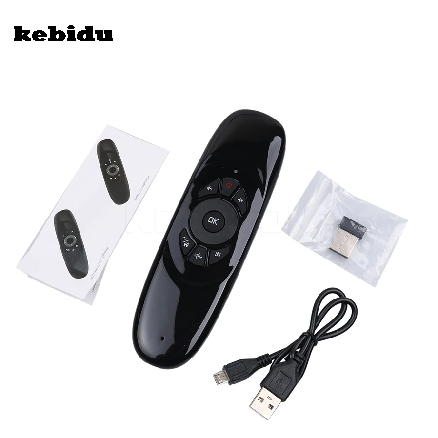 kebidu Mini 2.4GHz Wireless Air Mouse Game Keyboard Android with TV Remote Control for Computers Smart TV Tablets Game Consol
kebidu Mini 2.4GHz Wireless Air Mouse Game Keyboard Android with TV Remote Control for Computers Smart TV Tablets Game Consol