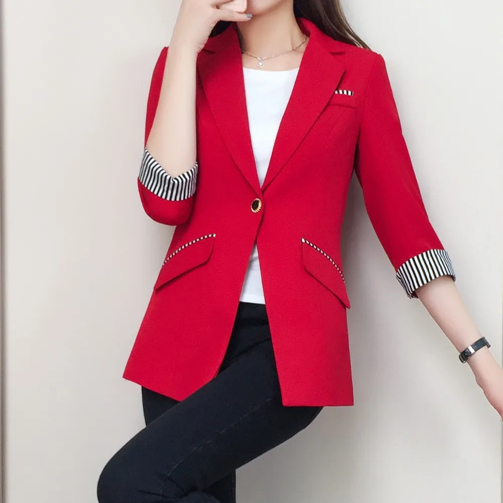 2019 Women Long Striped Blazer Fashion Long Sleeve Jacket Casual Style Coat With Oblique Pocket For Fall Wear
2019 Women Long Striped Blazer Fashion Long Sleeve Jacket Casual Style Coat With Oblique Pocket For Fall Wear