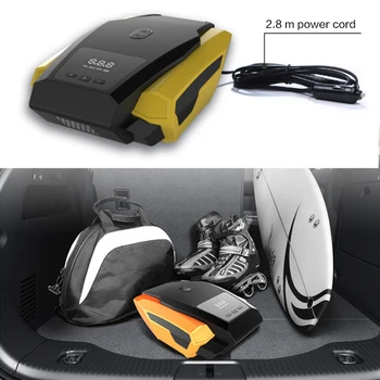 Automobile Air Compressor LED Display/Pointer type Inflatable Pump 12V Tire Fast Inflator Mini Electric Car Accessory Wholesale
Automobile Air Compressor LED Display/Pointer type Inflatable Pump 12V Tire Fast Inflator Mini Electric Car Accessory Wholesale