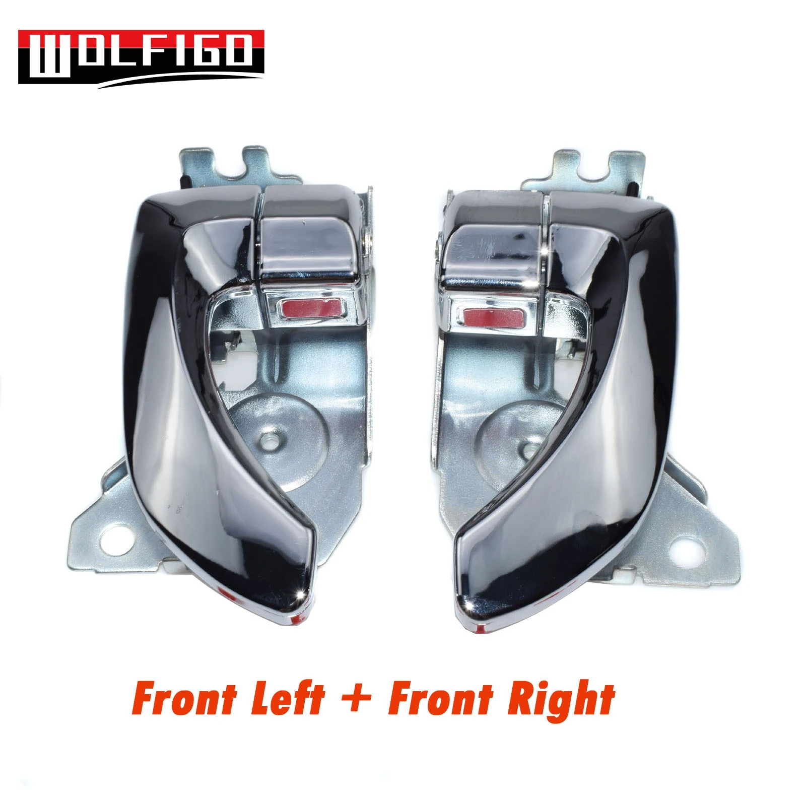 WOLFIGO New Pair Inside Door Handles Front Left Right Chrome for Kia 2003-2009 Sorento 826103E011,826203E011
WOLFIGO New Pair Inside Door Handles Front Left Right Chrome for Kia 2003-2009 Sorento 826103E011,826203E011