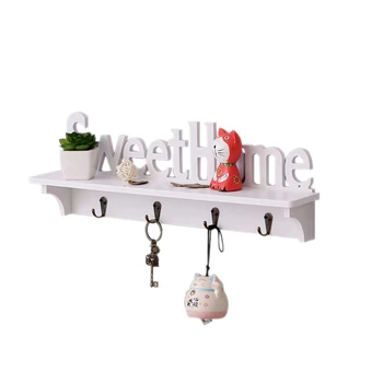 New elegant wooden garden wall hollow pierced shelf wall rack English "Sweet Home" bookshelf home decor Shooting props
New elegant wooden garden wall hollow pierced shelf wall rack English "Sweet Home" bookshelf home decor Shooting props