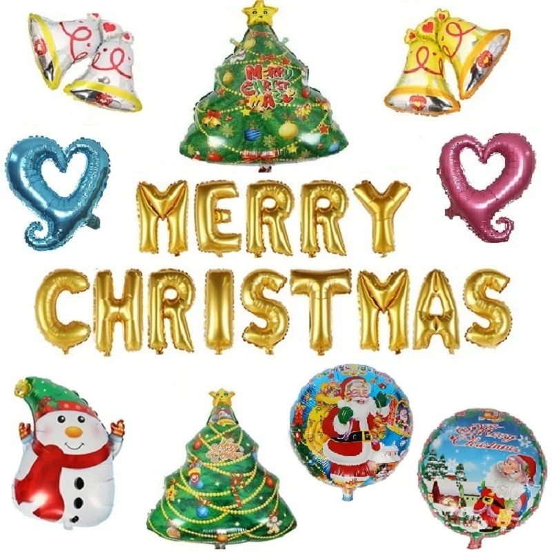2020 Christmas Decoration Ballons Santa Bells Tree Snow Foil Balloon New Year Party Decoration Home Inflatable Classic Toys Gift
2020 Christmas Decoration Ballons Santa Bells Tree Snow Foil Balloon New Year Party Decoration Home Inflatable Classic Toys Gift