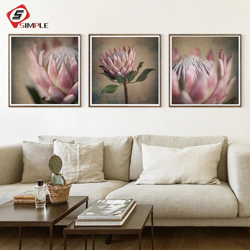 Protea Print Set Canvas Painting Nordic Flower Floral Posters and Prints Scandinavian Wall Pictures For Living Room Art Decor
Protea Print Set Canvas Painting Nordic Flower Floral Posters and Prints Scandinavian Wall Pictures For Living Room Art Decor