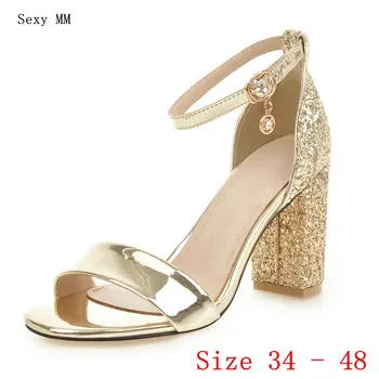 Women Gladiator Sandals High Heels Peep Toe Pumps Summer Shoes Woman High Heel Sandals Plus Size 34 - 40 41 42 43 44 45 46 47 48
Women Gladiator Sandals High Heels Peep Toe Pumps Summer Shoes Woman High Heel Sandals Plus Size 34 - 40 41 42 43 44 45 46 47 48
