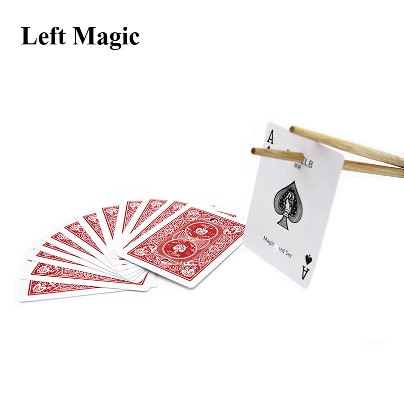 "Chopsticks Cards Magic Trick Card Magic Sets Close Up Magic Tricks Magic Props Magician Toys For Children Gifts"C2039
"Chopsticks Cards Magic Trick Card Magic Sets Close Up Magic Tricks Magic Props Magician Toys For Children Gifts"C2039