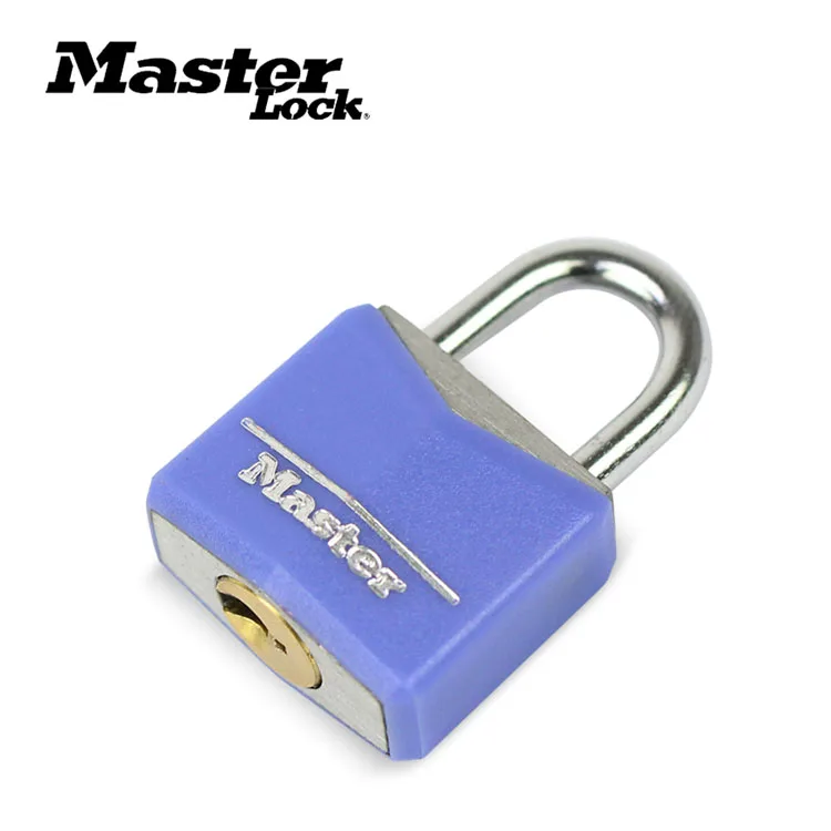 Master Lock small Mini Padlock Locker Lock Drawer Student Concentric luggage case box Lovers Lock 4 Colors 2 Keys Wholesale (5)
