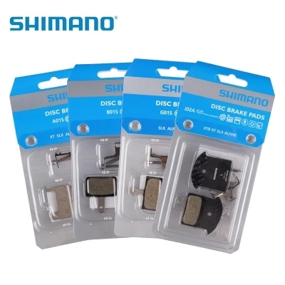 Shimano J02A RESIN Brake Pads with cooling fins fit with DEORE M615/SLX M675/M7000/XT M785/M8000 J04C Metal G01S A01S
Shimano J02A RESIN Brake Pads with cooling fins fit with DEORE M615/SLX M675/M7000/XT M785/M8000 J04C Metal G01S A01S