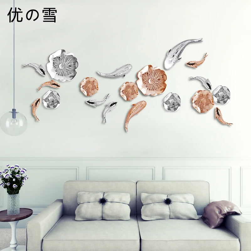 European Iron Wall Decoration Three-dimensional Wall Decoration Creative Home Living Room Decoration Lotus Leaf
European Iron Wall Decoration Three-dimensional Wall Decoration Creative Home Living Room Decoration Lotus Leaf