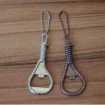 Exquisite Metal Rope Shaped Bottle Opener Keychain Beer Opener Novelty Gifts Portable Beer Openers Kitchen Gadgets KTV Bar Tools
Exquisite Metal Rope Shaped Bottle Opener Keychain Beer Opener Novelty Gifts Portable Beer Openers Kitchen Gadgets KTV Bar Tools