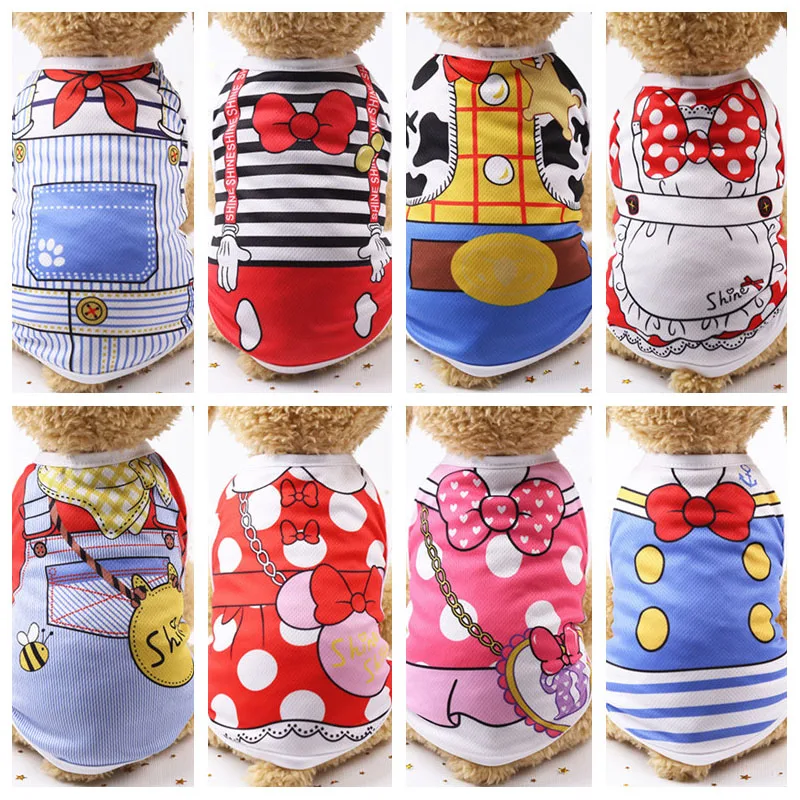 Soft Pet Clothes Small Dog Cat Vest T Shirt Casual Printed Summer Breathable Mesh Dog Puppy Kitten Vest Clothing XS S M L XL
Soft Pet Clothes Small Dog Cat Vest T Shirt Casual Printed Summer Breathable Mesh Dog Puppy Kitten Vest Clothing XS S M L XL