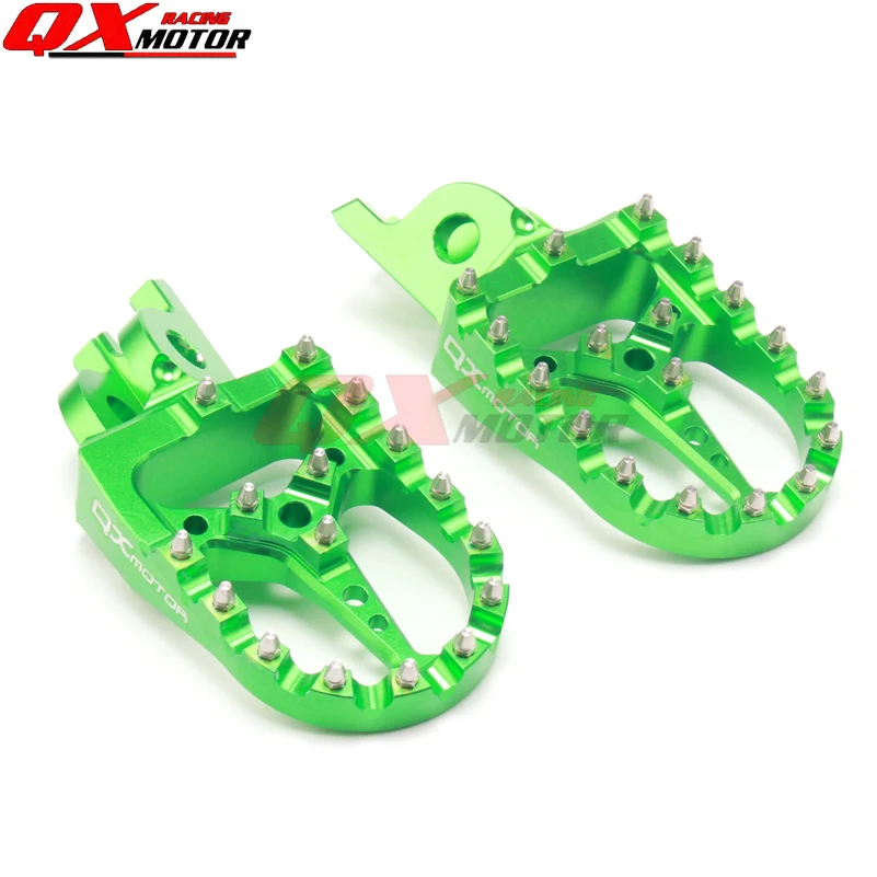 Billet MX Wide Foot Pegs Rests Pedals For KLX KXF KLX450R KXF250 KX250F KXF450 KX450F Motorcycle Motocross Enduro Motard
Billet MX Wide Foot Pegs Rests Pedals For KLX KXF KLX450R KXF250 KX250F KXF450 KX450F Motorcycle Motocross Enduro Motard