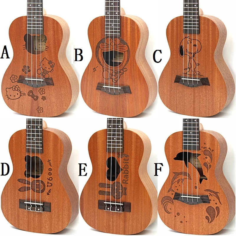 Zebra 21 inch 15 Frets Soprano Ukulele Uke 4 Nylon Strings Sapele Rosewood Guitar Dolphin Pattern Universal Acoustic Instrument
Zebra 21 inch 15 Frets Soprano Ukulele Uke 4 Nylon Strings Sapele Rosewood Guitar Dolphin Pattern Universal Acoustic Instrument