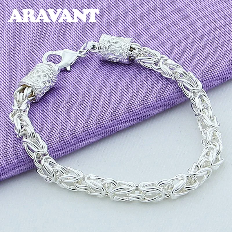 Vintage Bracelets For Men 925 Silver Link Chain Bracelets&Bangles Fashion Punk Party Jewelry
Vintage Bracelets For Men 925 Silver Link Chain Bracelets&Bangles Fashion Punk Party Jewelry