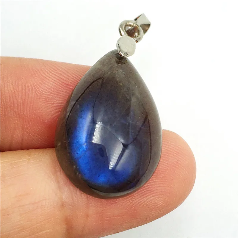 Natural Labradorite Necklace Pendant (2)