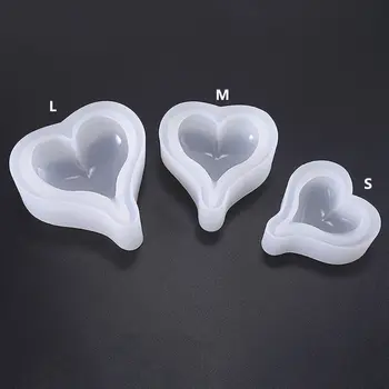 Silicone Mold Heart Shape DIY Jewelry Making Epoxy Resin Molds Handmade Decoration Pendant Ornaments Accessories S/M/L
Silicone Mold Heart Shape DIY Jewelry Making Epoxy Resin Molds Handmade Decoration Pendant Ornaments Accessories S/M/L