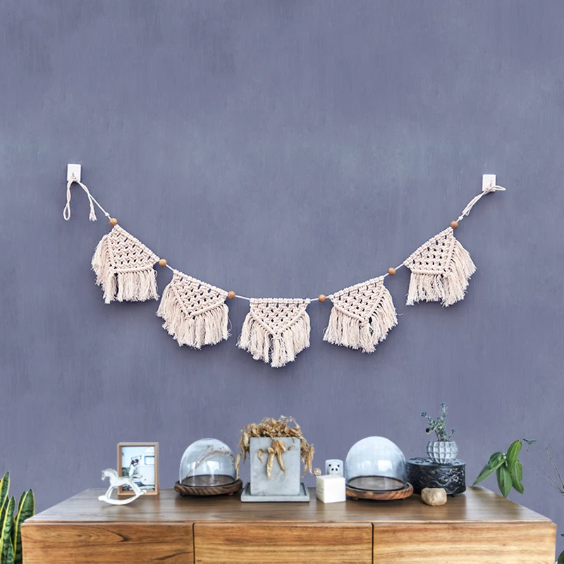 Macrame wall hanging Decorative Sticker Room Decoration DIY Wall Art Home Decor boho decor tapestry wall fabric
Macrame wall hanging Decorative Sticker Room Decoration DIY Wall Art Home Decor boho decor tapestry wall fabric