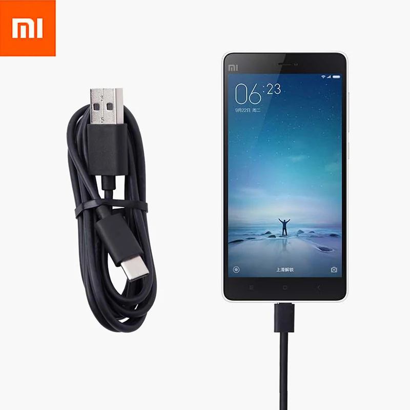 100 Original Xiaomi Mi4c USB font b Type C b font font b Cable b font